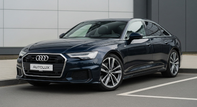 Audi A6 in dezenter Farbe aus der Autolux-Flotte