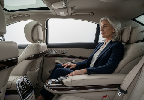 Presència imponent del Mercedes-Benz Classe S Llarg