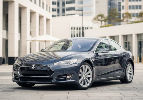 Tesla Model S, fleuron de la flotte électrique d'Autolux