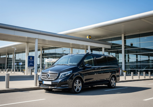 Minivan premium Top Van de Autolux, espaciosa y elegante